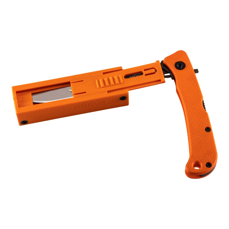 Hogue Expel Scalpel Blade Dispenser Loaded with 5 #60 Style Blades - Orange