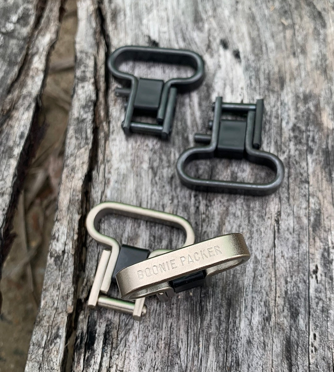 Boonie Packer Safari Swivels - 2 Pack - Nickel