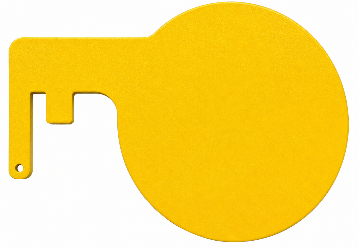 Pro-Tactical SP-6 Fence Post AR500 Spinner Target Gong Only