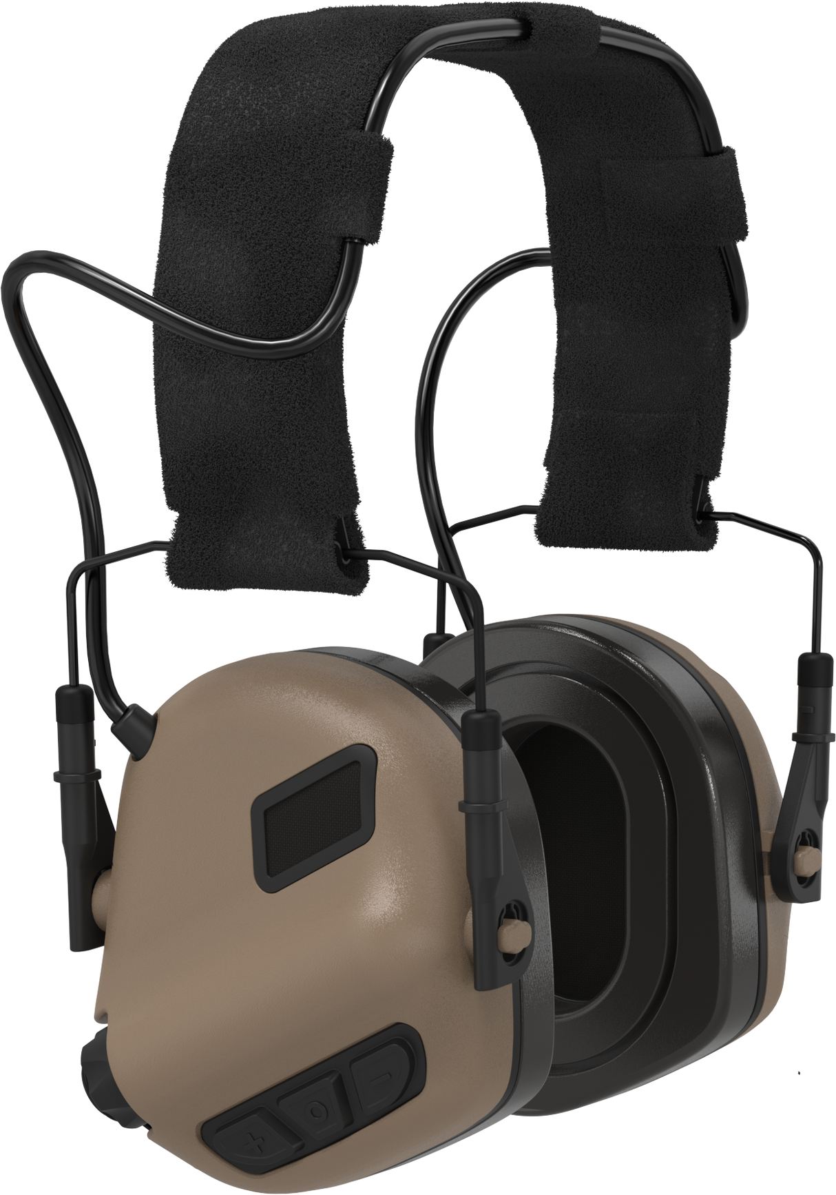 Earmor M31 PLUS Electronic Earmuffs - Coyote Brown