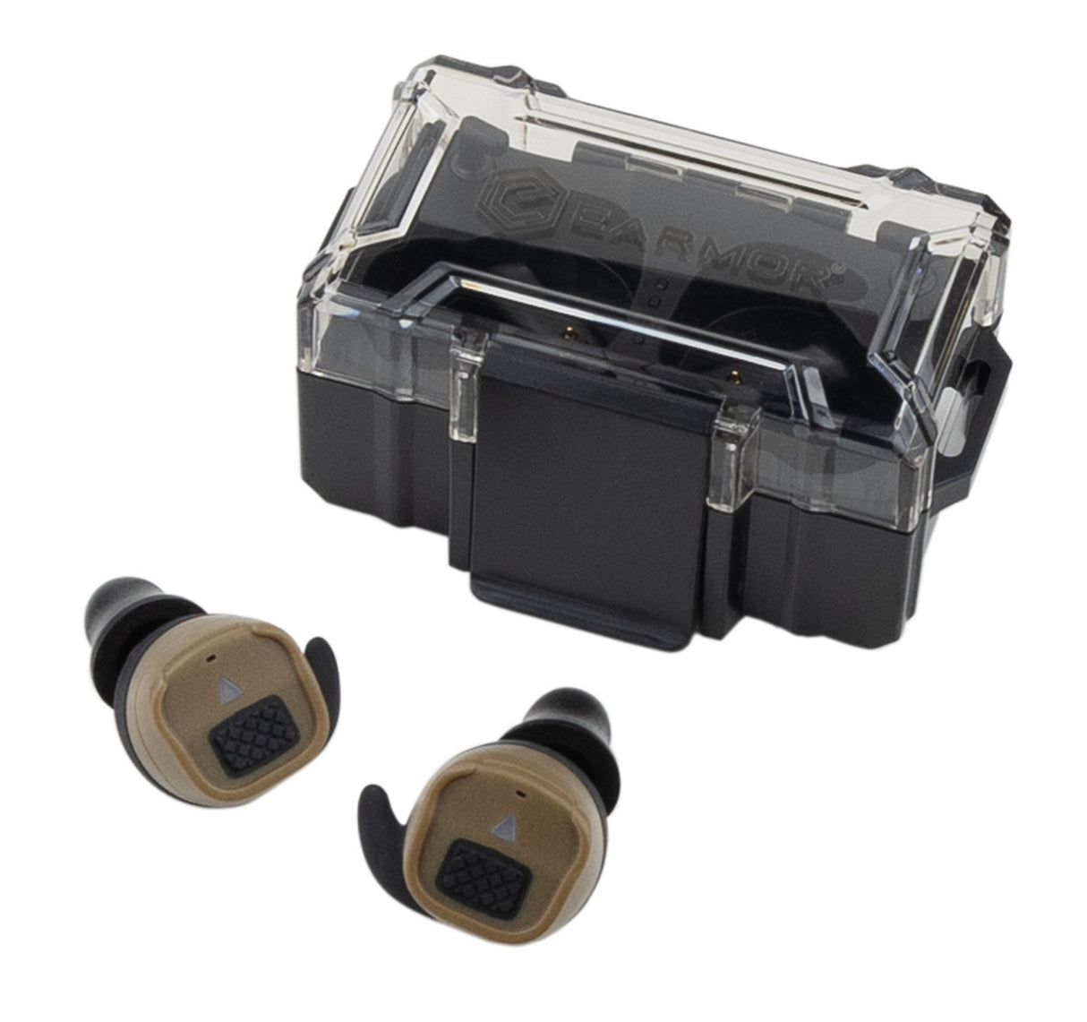 Earmor M20T PRO Bluetooth Electronic Earplugs - Coyote Brown