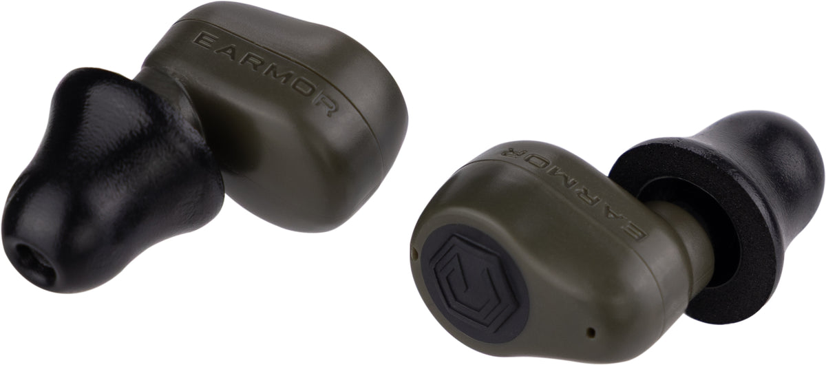 Earmor M23T-AI Bluetooth Electronic Earbuds - Foliage Green