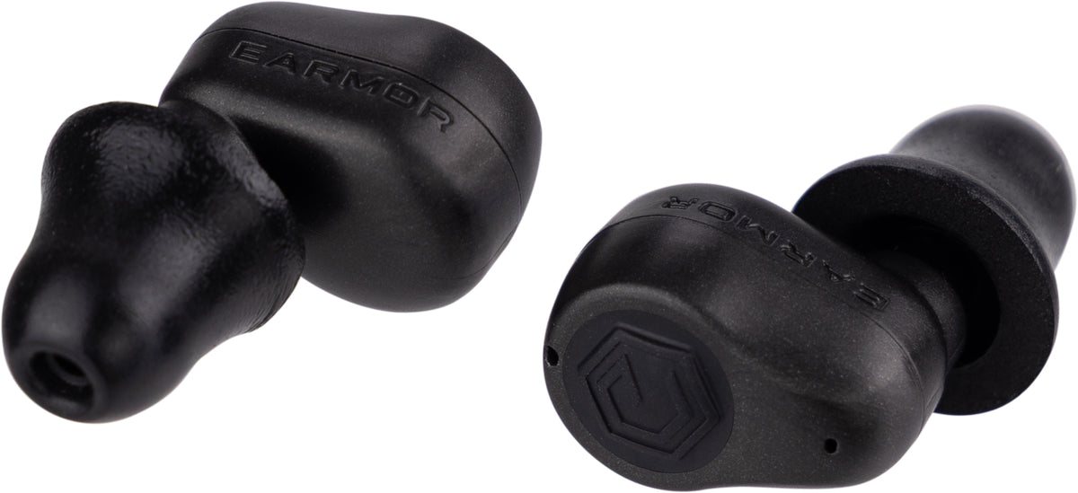 Earmor M23T-AI Bluetooth Electronic Earbuds - Tactical Black