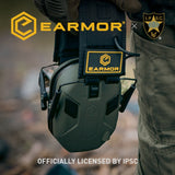 Earmor M300X Electronic Earmuffs - Foliage Green
