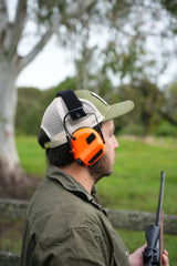 Earmor M31 PLUS Electronic Earmuffs - Vivid Orange