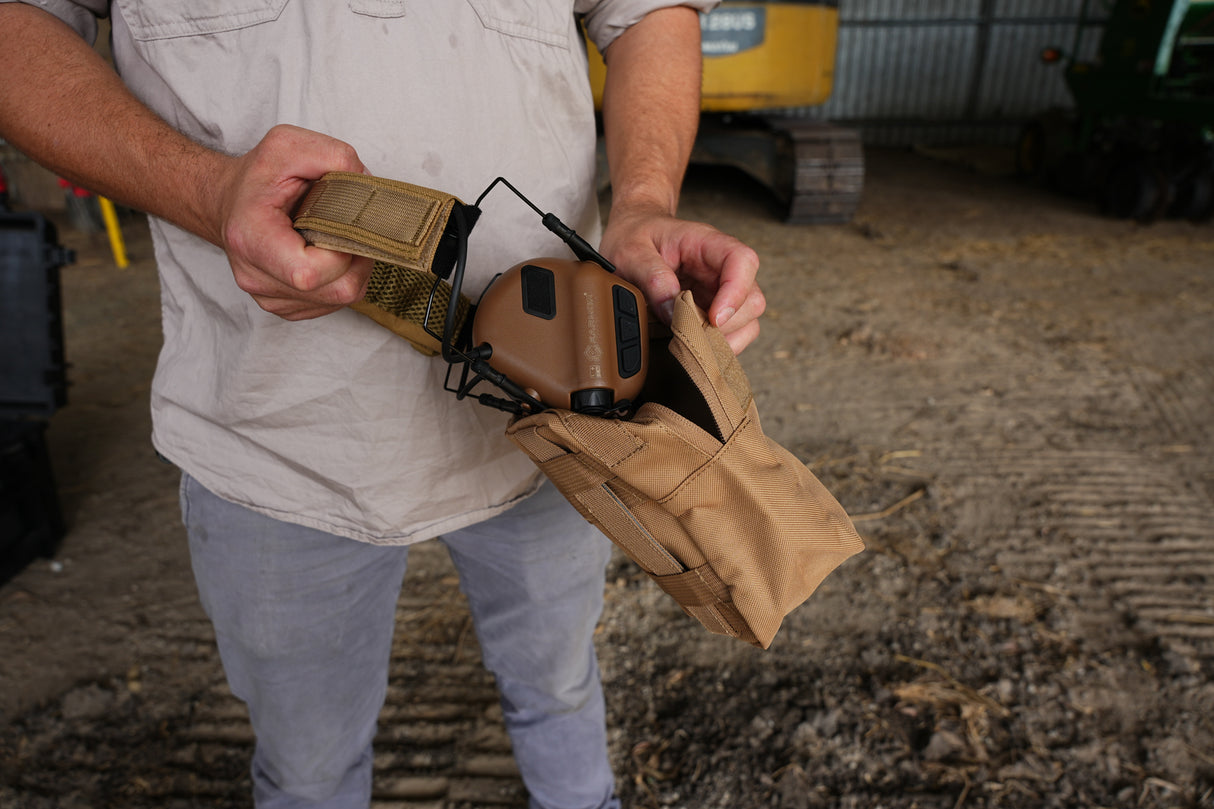 Earmor S17 Tactical Earmuff Carry Bag - Green