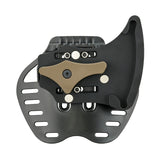 Hogue EX-T01 Tomahawk - Black Cerakote - G10 Scales - Flat Dark Earth (FDE)