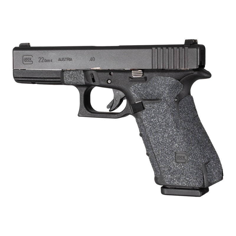 Hogue Wrapter Grit Adhesive Grip - GLOCK 17, 17MOS, 22, 31, 34, 34MOS, 35, 35MOS (Gen 4 - No Backstrap)
