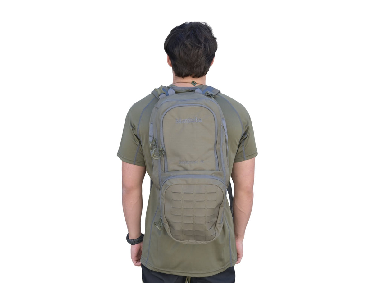 Manitoba Expedition Olive 15L Plus Pack