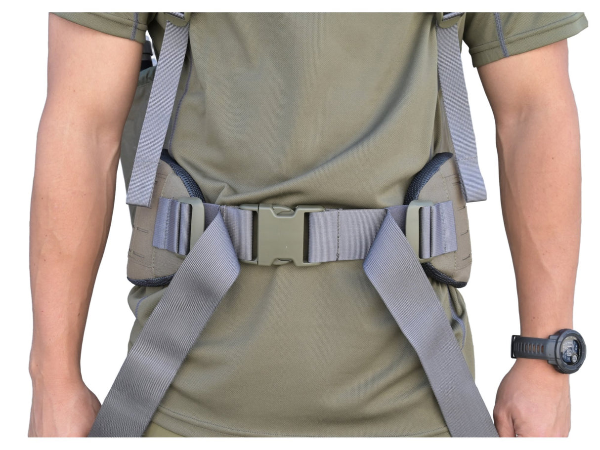 Manitoba Expedition Olive 75L+ Carbon Frame Pack