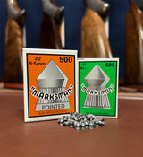 Marksman .177 Pointed Air Rifle Pellets - 500 Pack (Box)