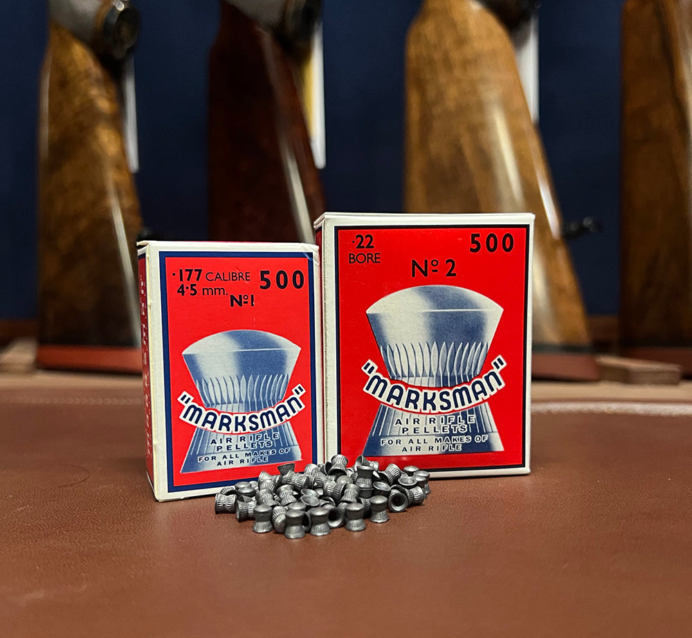 Marksman .22 Round Head Air Rifle Pellets - 500 Pack (Box)