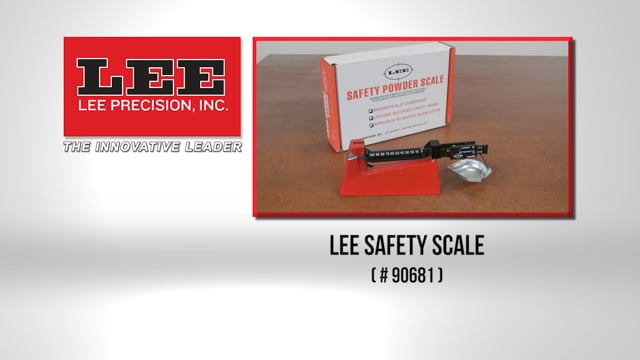 Lee Safety Magnetic Powder Scale 100 Grain Capacity