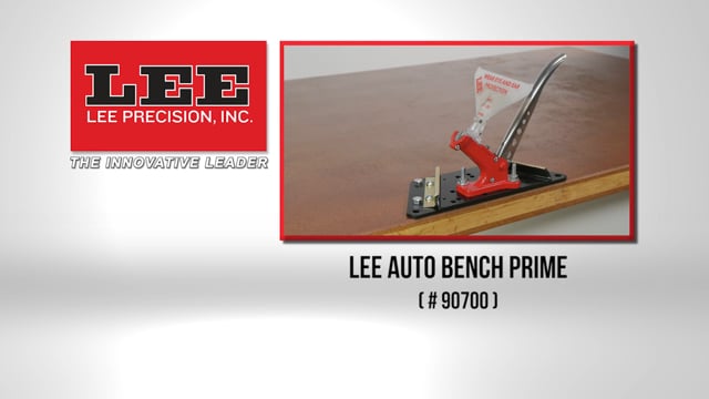 Lee Auto Bench Prime
