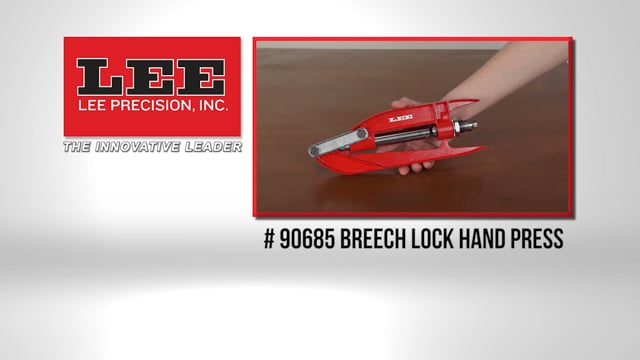 Lee Breech Lock Hand Press