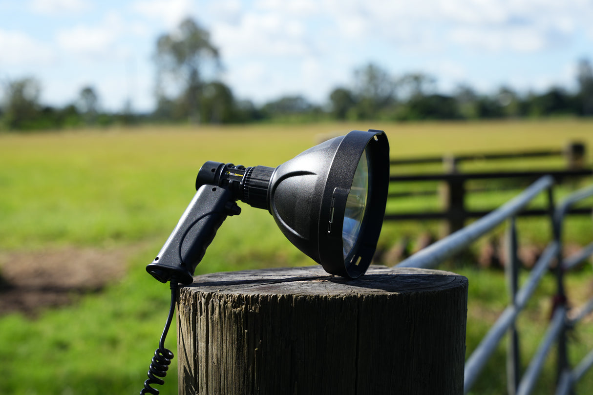 Pro-Tactical Hand Held Spotlight 170mm 45w LED Cig Plug