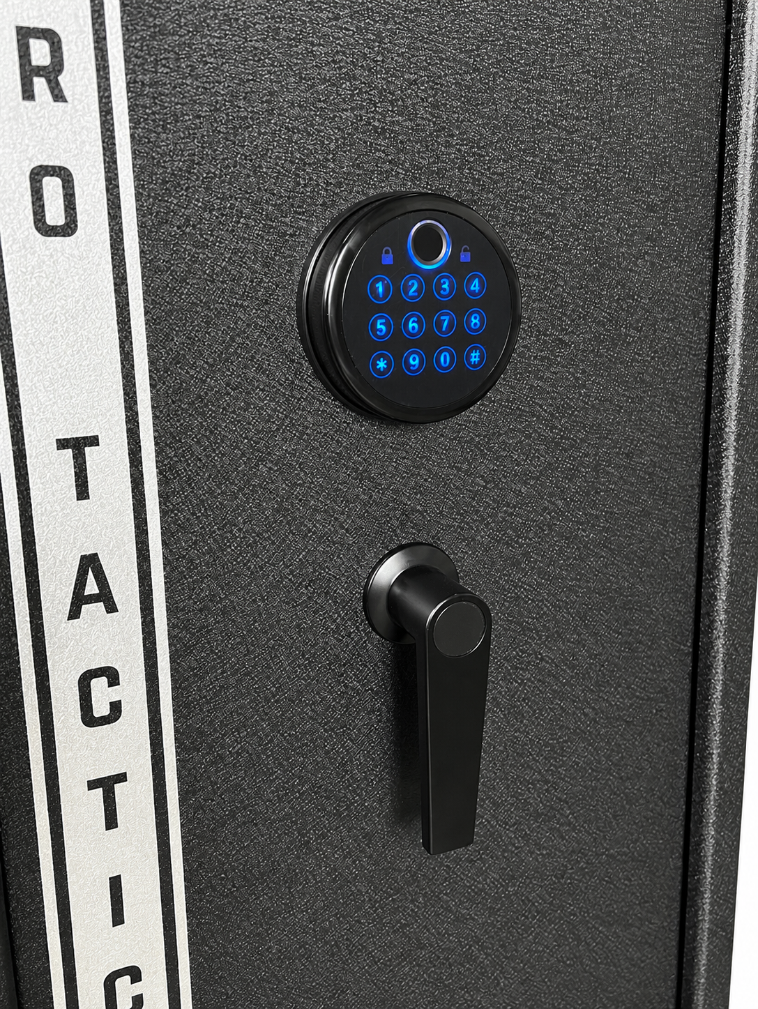 Pro-Tactical SDH Gun Safe - Handgun/Ammo Digital Fingerprint & Combo Lock