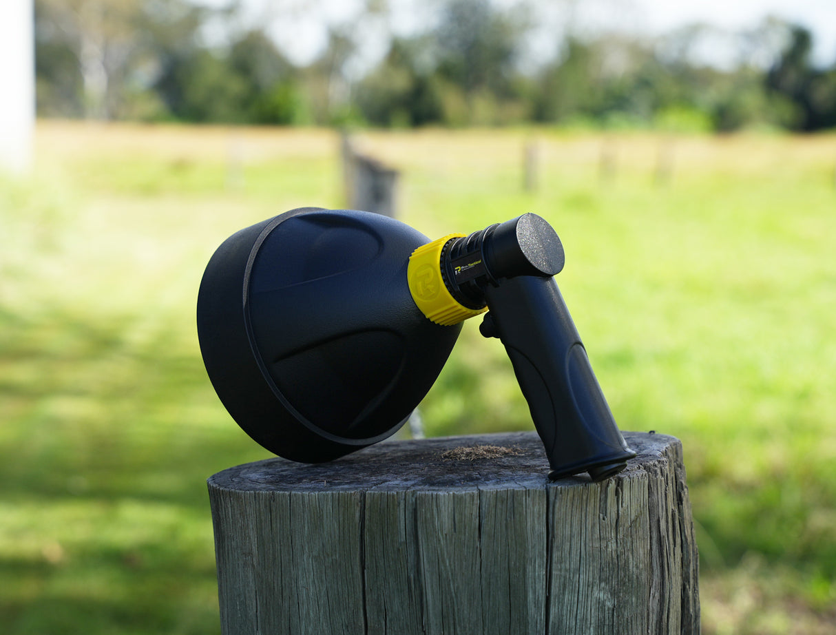 Pro-Tactical Hand Held Spotlight 140mm 15W LED Rechargeable