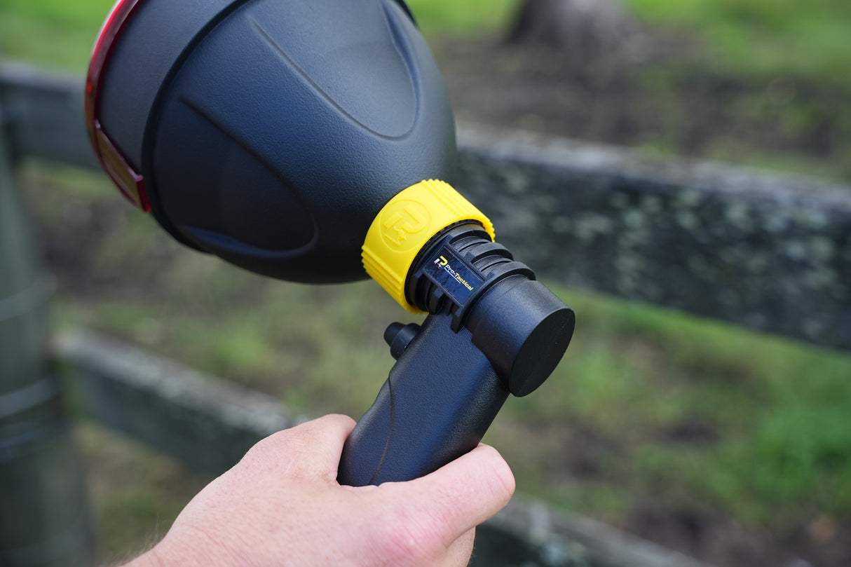 Pro-Tactical Hand Held Spotlight 140mm 15W LED Rechargeable