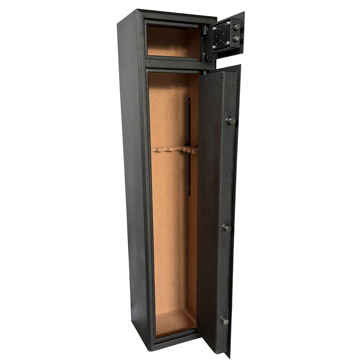 Pro-Tactical SD7 Gun Safe - 7 Gun Digital Fingerprint & Combo Lock