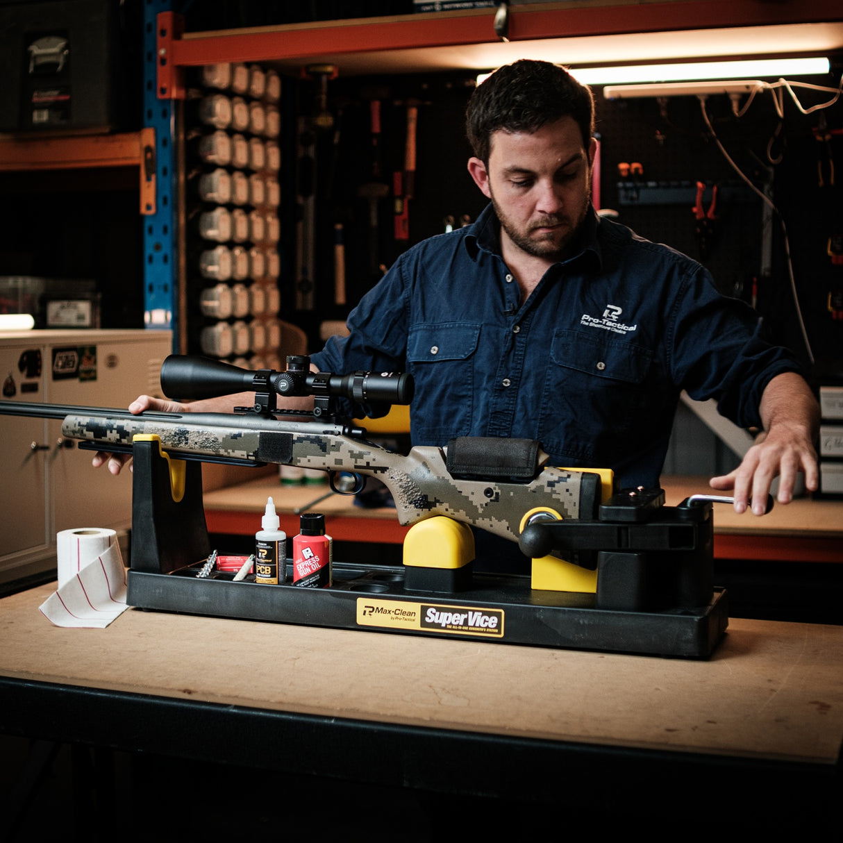Pro-Tactical Super Vice Cleaning and Gunsmithing Station
