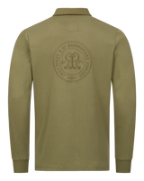 Rigby Dagga Boy Scrum Cap Rugby Shirt - Olive - Large